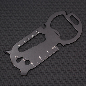 Stainless Steel Keychain <b>Spanner</b> Hex Wrench Multifunction Camping Outdoor Survive <b>Tools</b> Bottle Opener EDC Multitool - Product Image 5