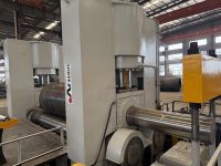 Équipement de laminage de tôle Machine à cintrer les rouleaux de pincement initial W11s
