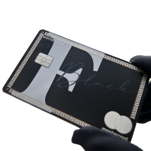 Custom Design Made Tapping Metal Credit Card NFC Steel Master Card with Contactless Payment for DIY Metal Bank ATM Card Business