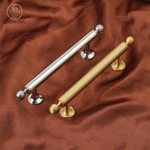 CHENLANG Luxurious Modern Round Head Solid Brass Handle <strong>Knob</strong> Furniture Hardware for Kitchen Cabinet Drawer Wardrobe <strong>Door</strong>-Durable - Product Image 4