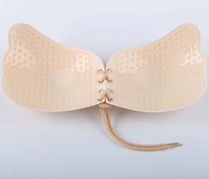 <span class=keywords><strong>Reggiseno</strong></span> Sexy senza fili senza cuciture <span class=keywords><strong>in</strong></span> <span class=keywords><strong>Silicone</strong></span> invisibile <span class=keywords><strong>con</strong></span> coulisse attaccato Push-Up traspirante senza fili senza <span class=keywords><strong>ferretto</strong></span> supporta il petto - Product Image 3