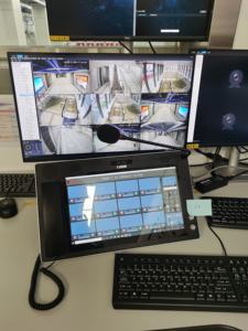 KNTECH Salle de contrôle Téléphone A17 Identification de l'appelant Téléphone sensible 17.3 pouces Écran tactile Station de répartition Col de cygne Microphone - Product Image 2