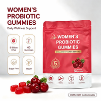 Gummies Probiotiques aux Canneberges OEM pour la Santé Intestinale et le Soutien Immunitaire des Femmes Adultes – Complément Naturel