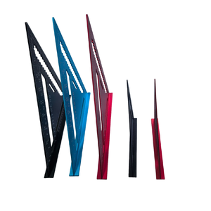 <span class=keywords><strong>Équerre</strong></span> triangulaire de charpentier en alliage d'aluminium de qualité industrielle, règle triangulaire haute précision à 90 degrés, garantie de 3 ans - Product Image 3