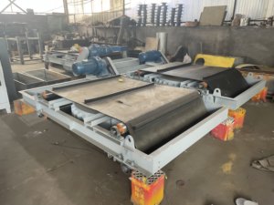 Mineral ayırma için taşıyıcı bantlar için otomatik mıknatıslama kendiliğinden boşaltma elektromanyetik ayırıcı Overband - Product Image 5