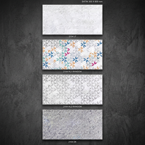 Precio más bajo 300x600 Azulejos de pared de cerámica brillante digital Suministro de fábrica 30x60cm Azulejos de piso esmaltados brillantes 12x24 Tarifa barata - Product Image 3
