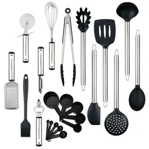 New fashion silicone cookware kitchen gadgets stainless steel for tools accessories