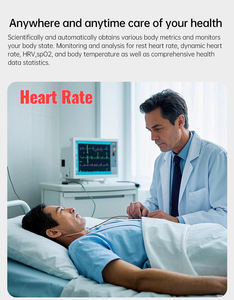 Gestroomlijnde Slimme Gezondheidsring Met Ppg-Sensor Sos-Knop Bewegingsdetectie Slimme Aanraakbediening - Product Image 3