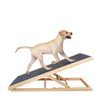 Rampe pour chien en bois sur mesure pour voiture, rampe pliable portable pour animaux de compagnie, rampe pour chiot pliable à l'intérieur de la voiture, rampe réglable pour chien pour voiture
