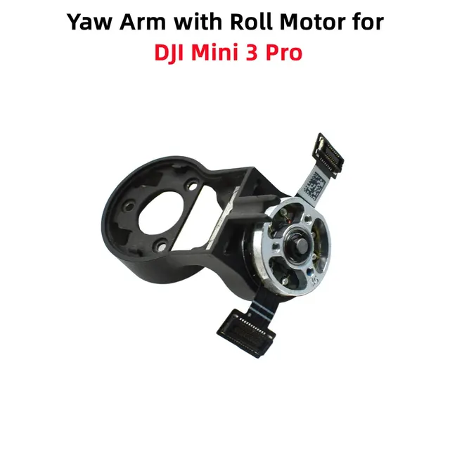 Replacement Gimbal Yaw Arm with Motor Camera Bracket for Mini 3 Pro Drone Repair Parts