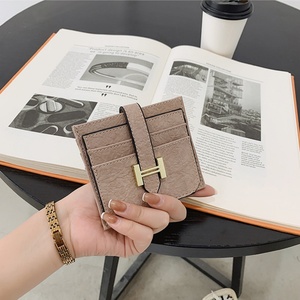 Boshiho Customized Coin Pouch Slim Front Pocket <b>Wallet</b> <b>RFID</b> Blocking Leather Card Holder Purse - Product Image 4