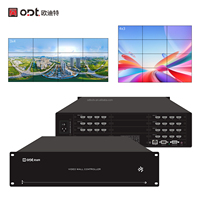 Controlador de Procesador de Video Wall 16x12, Conmutador de Matriz sin Interrupciones para Pantallas LCD de Empalme 3x4 y 2x6 en Salas de Reuniones y Centros de Comando