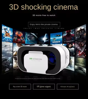 SHINECON VR 360 ° HD Films et jeux mobiles Casque de réalité virtuelle Lunettes VR pour Smartphones 4.7-6.53"
