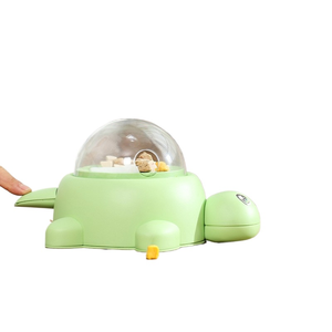 Dispenser Portatile per Cibo per Animali Furrivo - Alimentatore Interattivo a Pressione per Piccole Tartarughe, Gatti e Cani - Automatico a Batteria - Product Image 2