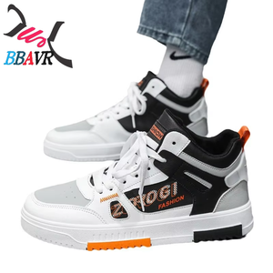 Zapatos Deportivos Impermeables de Caña Alta para Hombre, Otoño 2025, para Estudiantes de Secundaria, Casuales de Verano, Blancos - Product Image 5