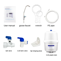 Oem Cina Alkaline seluruh rumah Undersink fluorida penghapusan sistem Filter air pemurni air