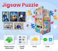 Fabricant professionnel de distributeurs automatiques Distributeur automatique innovant d'impression de puzzles
