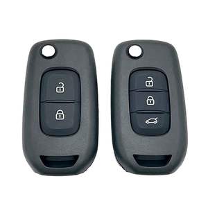 YOCASTY Modification pour Clio Wind Modus Kangoo Master Trafic <span class=keywords><strong>Twingo</strong></span> 433MHz PCF7946A/PCF7947A <span class=keywords><strong>Clé</strong></span> de voiture à démarrage à distance avec porte-clés - Product Image 3