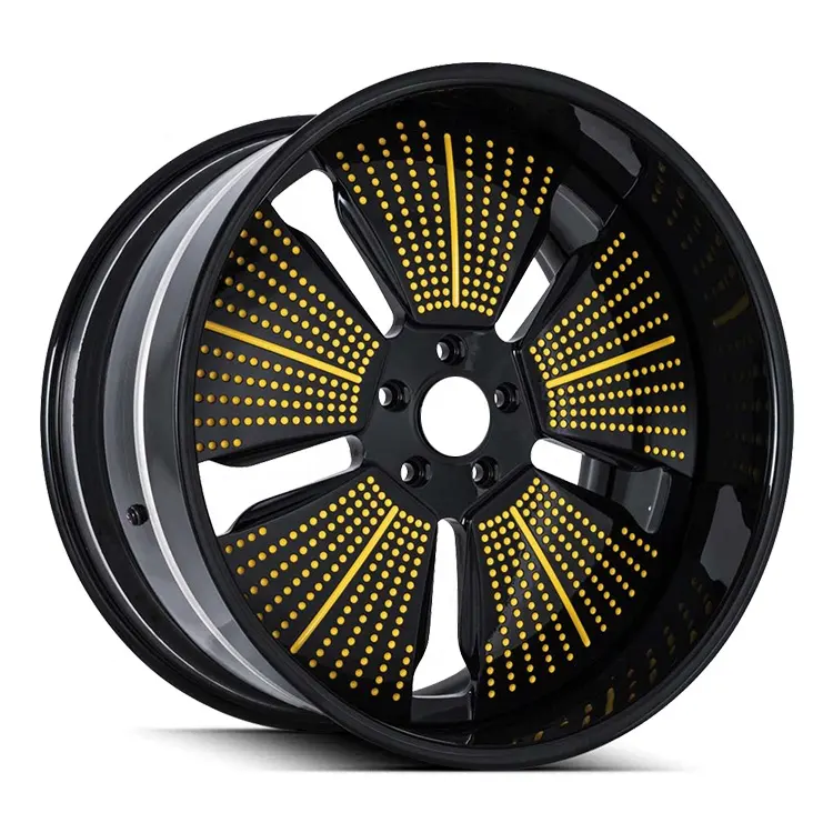 Puntini Small Dots dotted lines Classic design Staggered Wheel Chrome Deep Dish custom rims fit for FX FX35 QX50