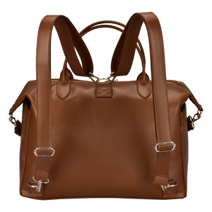 Sac à dos à langer en similicuir PU pour <span class=keywords><strong>femme</strong></span>, fourre-tout, sac à main avec sangles de poussette - Product Image 2