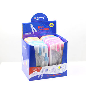 Hot Bán Cổ Điển Sinh Viên Trường Học Công Cụ Toán Học La Bàn Thiết Lập 10-Trong-1 Gói Hợp Kim Kẽm Và Vật Liệu Abs Hình Học La Bàn - Product Image 6