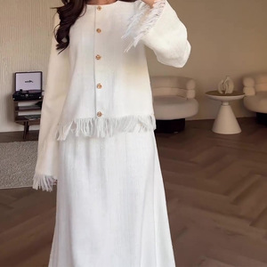 2024 élégant bureau dame noir, femmes deux pièces pantalon ensemble taille haute qualité grande taille ensembles/ - Product Image 1