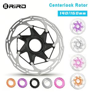 Rotor de frein à <span class=keywords><strong>disque</strong></span> flottant RIRO pour vélo, blocage central, 140 mm/<span class=keywords><strong>160</strong></span> mm, dissipation thermique, rotor de frein à <span class=keywords><strong>disque</strong></span> pour vélo de route et de montagne, CNC - Product Image 1