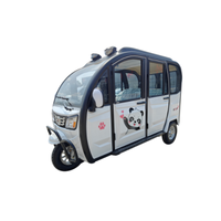 Rickshaw électrique 60V 2000W à trois roues, cabine élégante, tuk-tuk pour passagers adultes, carrosserie fermée, nouveau taxi électrique, directement de l'usine