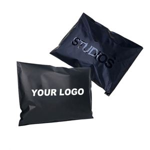 In Stock Biodegradable Thickened Black Shipping Bags With Clothing Small Custom Eco Friendly Compostable Poly Postage Bags - Product Image 1