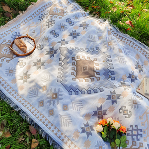 Venta caliente Nordic Camping Manta Hogar Tapiz Tejido Bohemia Sofá Cubierta Mantas Throw - Product Image 4