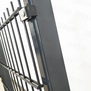 Vendita calda recinzione a doppia asta in metallo verniciato a polvere 2D rete saldata a doppia barra zincata 868/656/545 recinzione