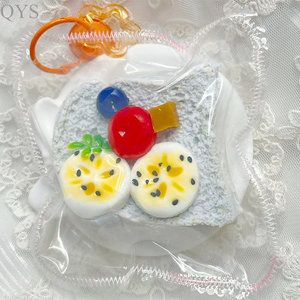 QYS Jouet Anti-Stress Écologique Pain Toast Rebond Lent Sensory TPR Silicone Squishy Pour Enfants - Product Image 4