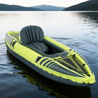 Raft gonflable portable pour lacs et rivières, kayak gonflable, canoë gonflable pour adultes, sports nautiques en mer