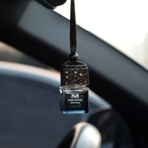 Flacon diffuseur de <span class=keywords><strong>parfum</strong></span> de voiture en verre, mini, portable, suspendu, en bois, de luxe, très vendu - Product Image 5