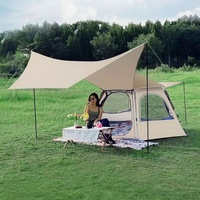 Sac à dos de randonnée multifonctionnel léger et imperméable, ensemble de 16 pièces, incontournable pour le camping, sac de couchage de survie - Vente chaude