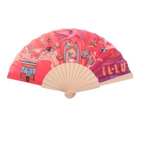 Abanico Plegable <span class=keywords><strong>de</strong></span> Madera Grabado Personalizable, Regalo Personalizado Ideal - Product Image 1