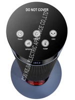 Support électrique PTC Cheminée Chauffage Tour Ventilateur Radiateurs Plancher Chauffage Numérique Flamme 2000W