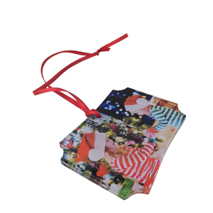 Ornement de Noël <span class=keywords><strong>Berlin</strong></span> sublimation Blancs acryliques Parure en résine transparente - Product Image 3