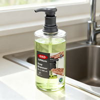 Kunden spezifische Hände desinfektion aufkleber Produkte für den täglichen Gebrauch Drucken von Klebstoff Wasserdicht Matte Wash Care Type Kunden spezifisches Etikett