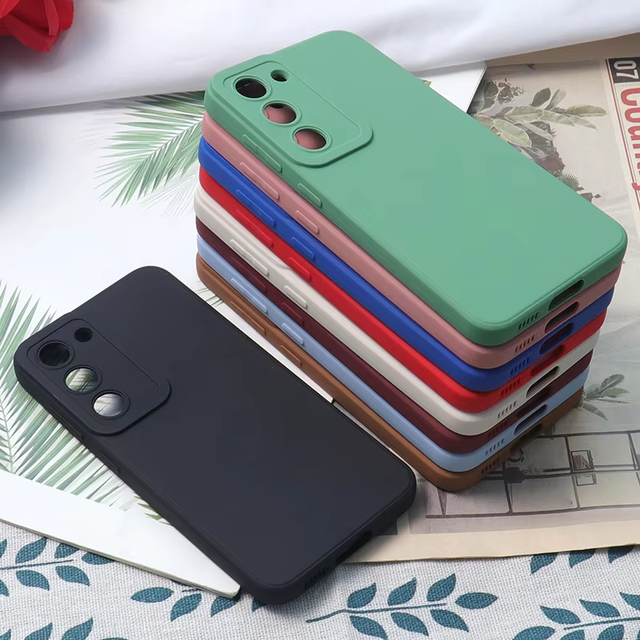 Hot Sale Mutil Colors Anti-fall Shockproof Shell Straight Edge Design Soft TPU Phone case for iPhone 11-17 Series