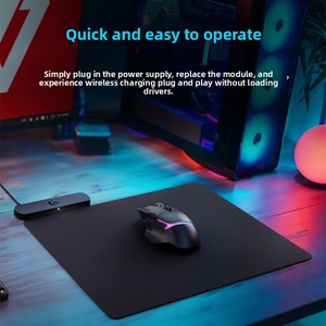 Miếng lót chuột chơi game gốc Logitech PowerPlay 2 có thể sạc không dây phía dưới, phù hợp với dòng g903/GPW/g502x - Product Image 4