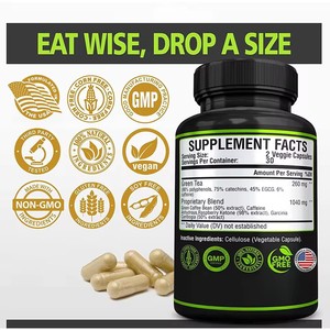 Vetverbrander afslankcapsule groene thee extract afslank supplementen met groene koffieboon, <span class=keywords><strong>Garcinia</strong></span> <span class=keywords><strong>Cambogia</strong></span> voor vrouwen - Product Image 6