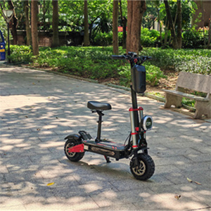 Stock entrepôt UE, Trottinette électrique tout-terrain pour adulte avec démarrage par carte NFC, 11 pouces, 60V 38Ah, autonomie maximale 100-120 km, pliable - Product Image 2