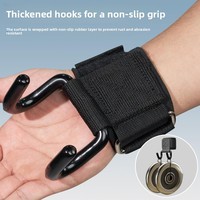 Crochets d'assistance pour tractions, Sangles de levage avec support de poignet pour hommes, pour entraînement fitness et musculation, soulevé de terre, tractions assistées, vente en gros2