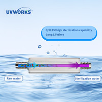 Module de stérilisation LED UVC domestique OEM 3-5LPM IP68 pour purificateurs d'eau RO domestiques, extérieurs, automobiles et de camping-car