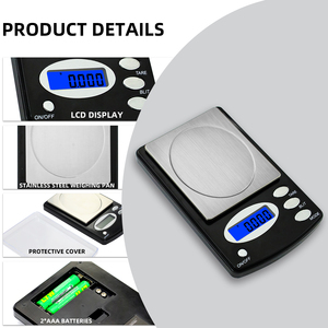 Die neue digitale Mini-Taschen waage von Changxie Factory mit hoher Genauigkeit von 0,1g, 0,01g, kunden spezifischer Diamant schmuck, Gewichts messung, tragbar - Product Image 2