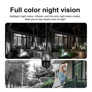 6MP Wifi máy ảnh ngoài trời ba ống kính 5x <span class=keywords><strong>Zoom</strong></span> kỹ thuật số HD PTZ IP an ninh máy ảnh ai theo dõi chuyển động an ninh IP CCTV máy ảnh - Product Image 5