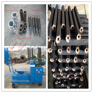 Lanyu Củi Mùn Cưa Briquette Making Machine/Bò Phân Briquette Máy/Than Briquette Dây Chuyền Sản Xuất - Product Image 6