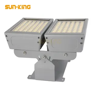 Dış duvar IP65 sıcak beyaz 3000K mavi dış spot 200W 400W LED mimari cephe aydınlatması