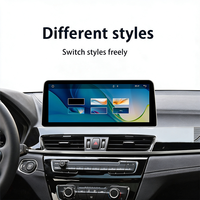 Multimedia Mobil Android 14 10,25 inci untuk BMW X1/X2 F48/F49 NBT 8+128GB Wireless CarPlay Android Auto DSP Layar Anti-silau 4G LTE